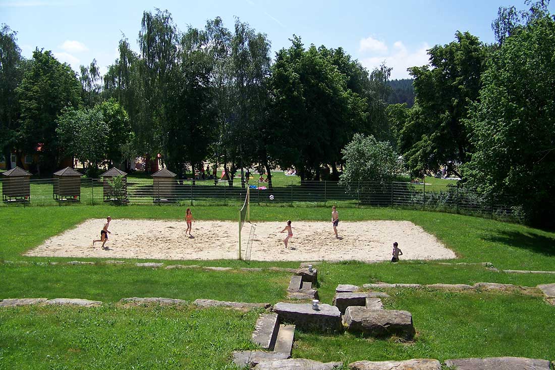 Beachvolleyballfeld in Hohenfelden